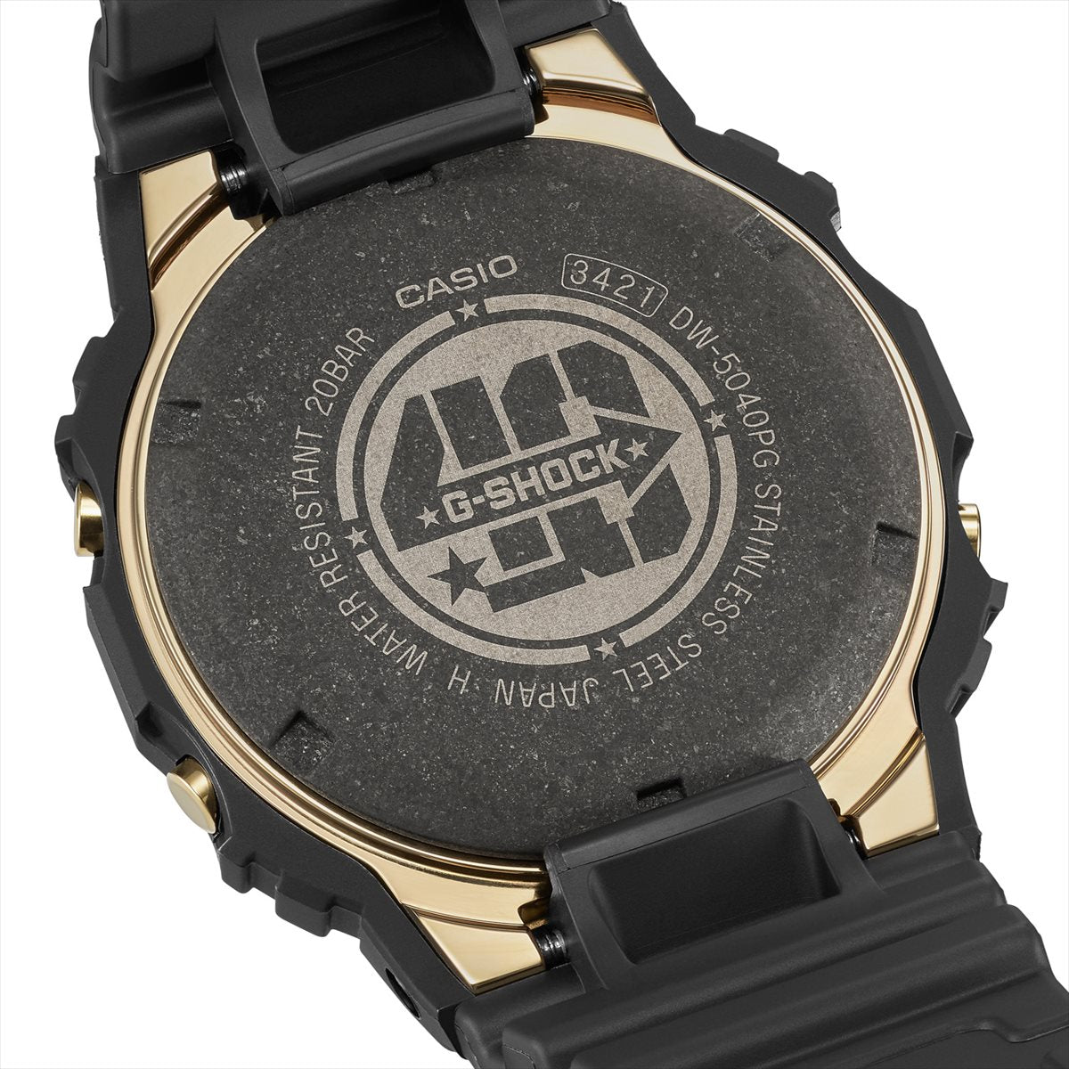 カシオ Gショック  DW-5040PG-1JR G-SHOCK 40周年限定 RECRYSTALLIZED G-SHOCK CASIO