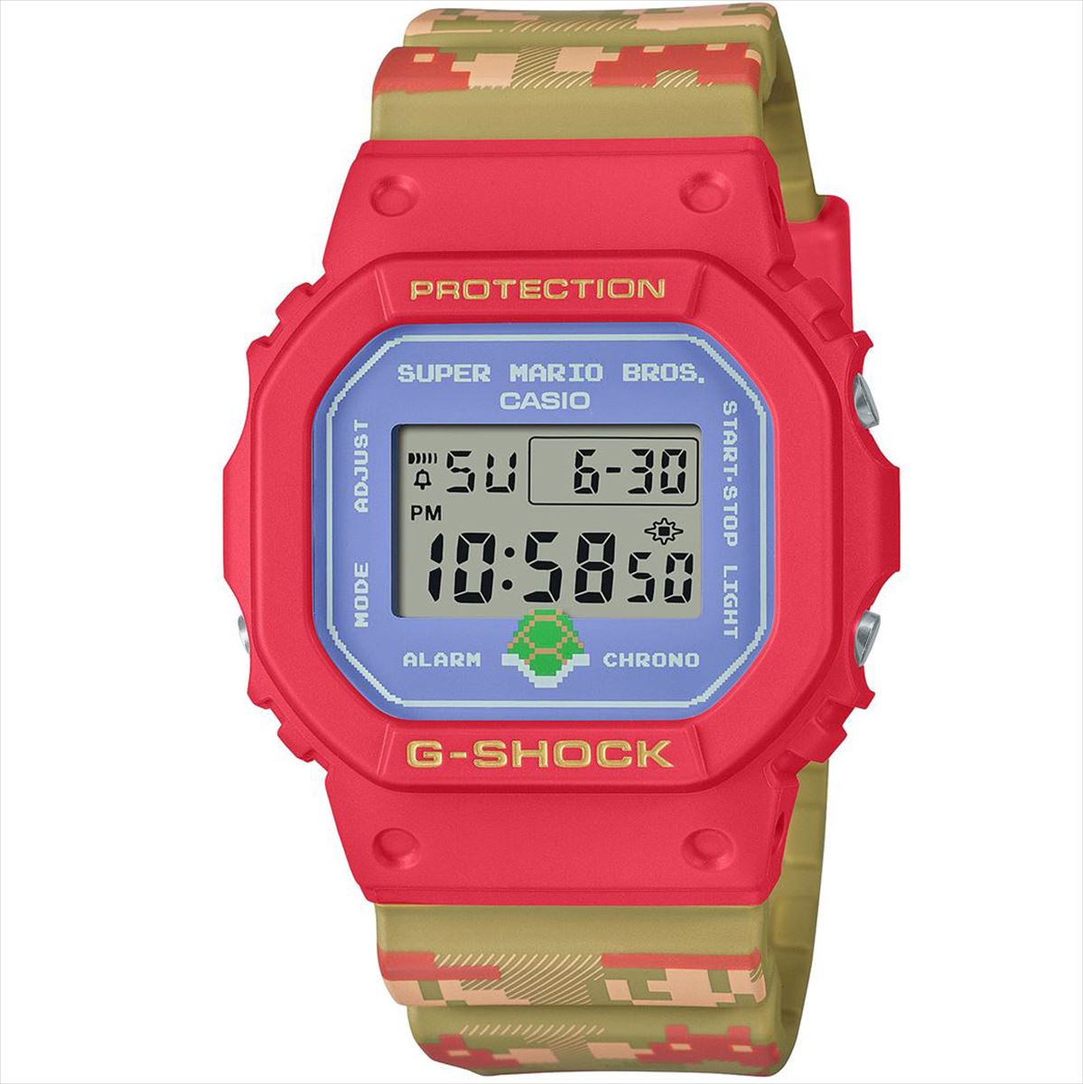 CASIO G-SHOCK スーパーマリオブラザーズコラボ DW-5600SMB-4JR  SUPER MARIO BROTHERS