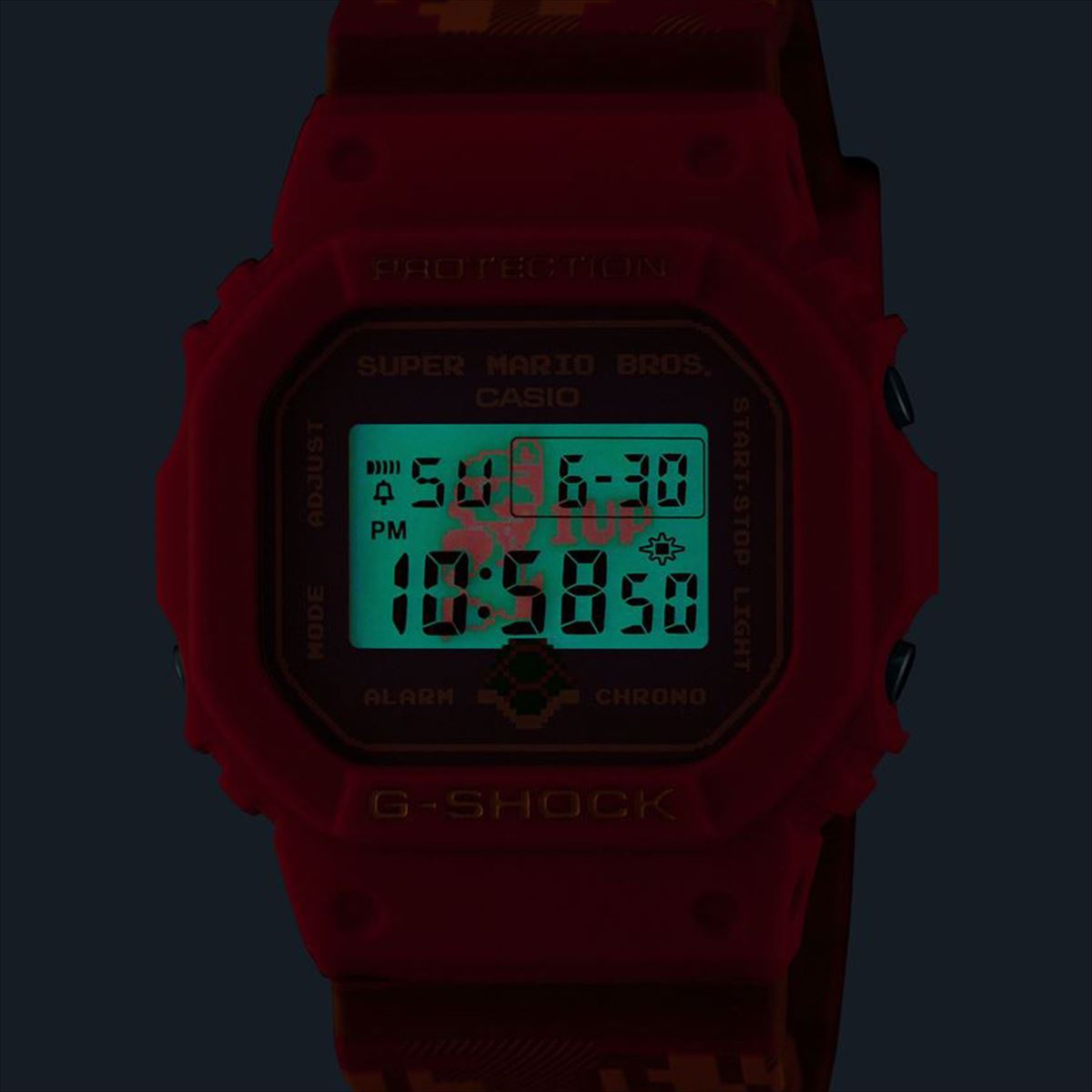 CASIO G-SHOCK スーパーマリオブラザーズコラボ DW-5600SMB-4JR  SUPER MARIO BROTHERS