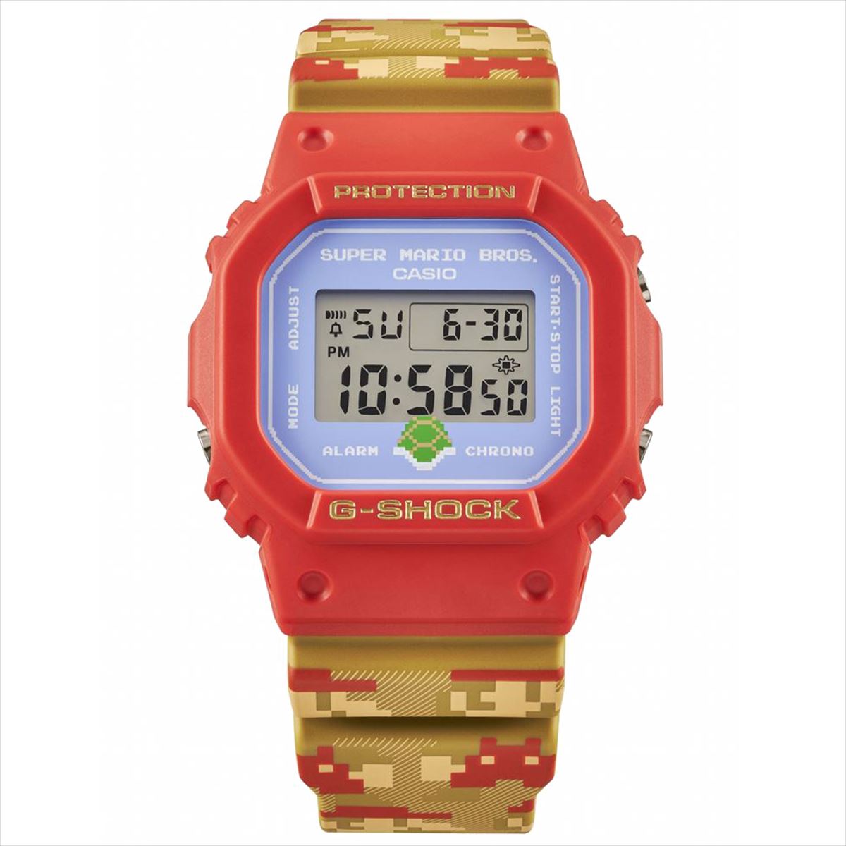 CASIO G-SHOCK スーパーマリオブラザーズコラボ DW-5600SMB-4JR  SUPER MARIO BROTHERS