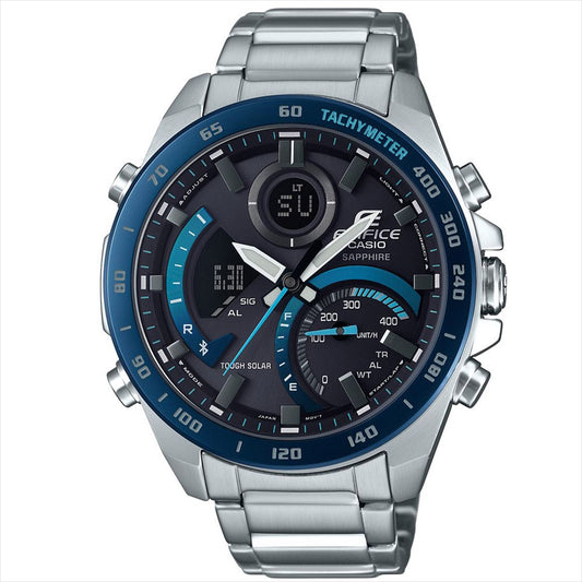 カシオ エディフィス ECB-900YDB-1BJF クロノグラフ  ソーラー 腕時計 CASIO EDIFICE