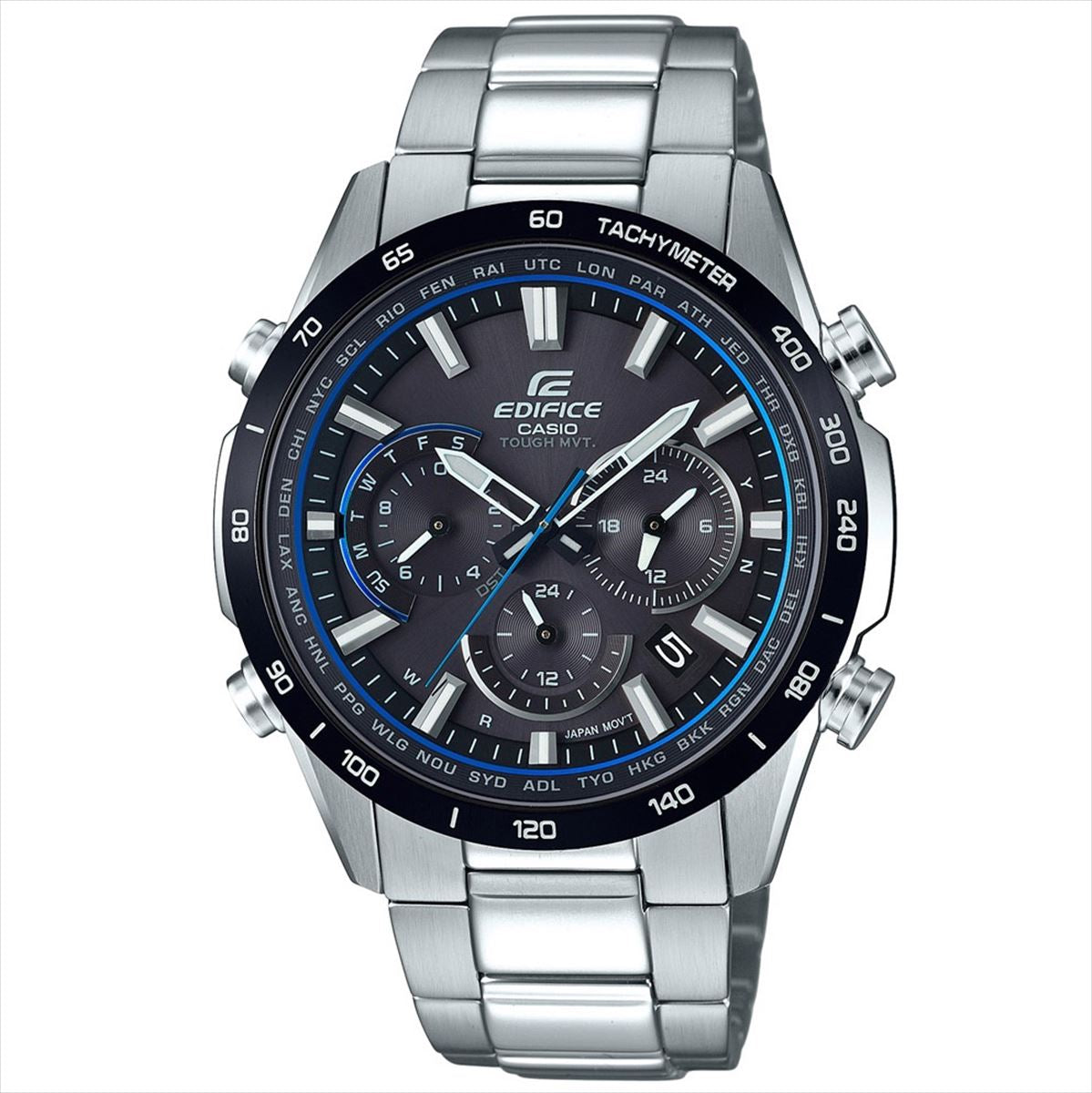 カシオ エディフィス EQW-T650DB-1AJF クロノグラフ  電波 ソーラー 腕時計 CASIO EDIFICE