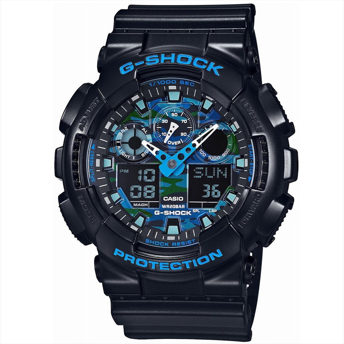 カシオ Gショック GA-100CB-1AJF カモフラ 腕時計  CASIO G-SHOCK