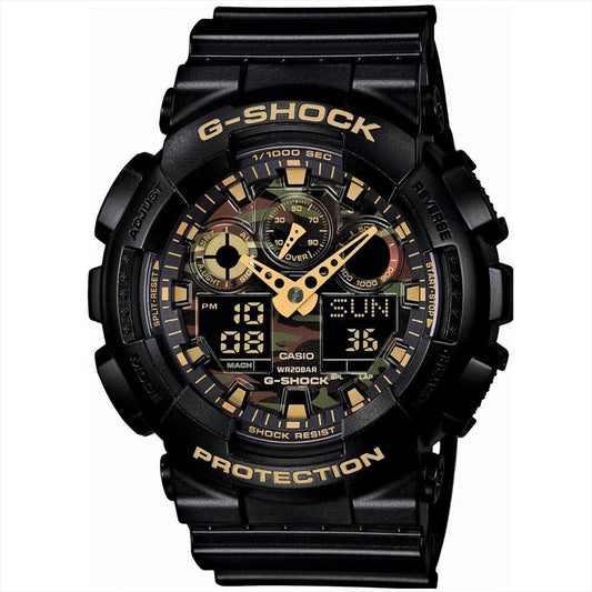 カシオ Gショック GA-100CF-1A9JF  カモフラ 腕時計  CASIO G-SHOCK