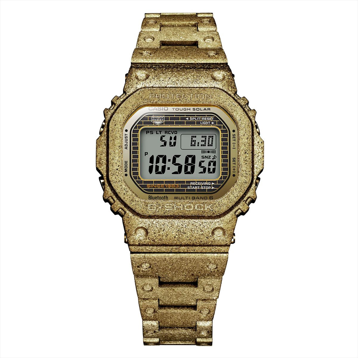 カシオ Gショック  GMW-B5000PG-9JR G-SHOCK 40周年限定 RECRYSTALLIZED フルメタル  スマートフォンリンク G-SHOCK CASIO