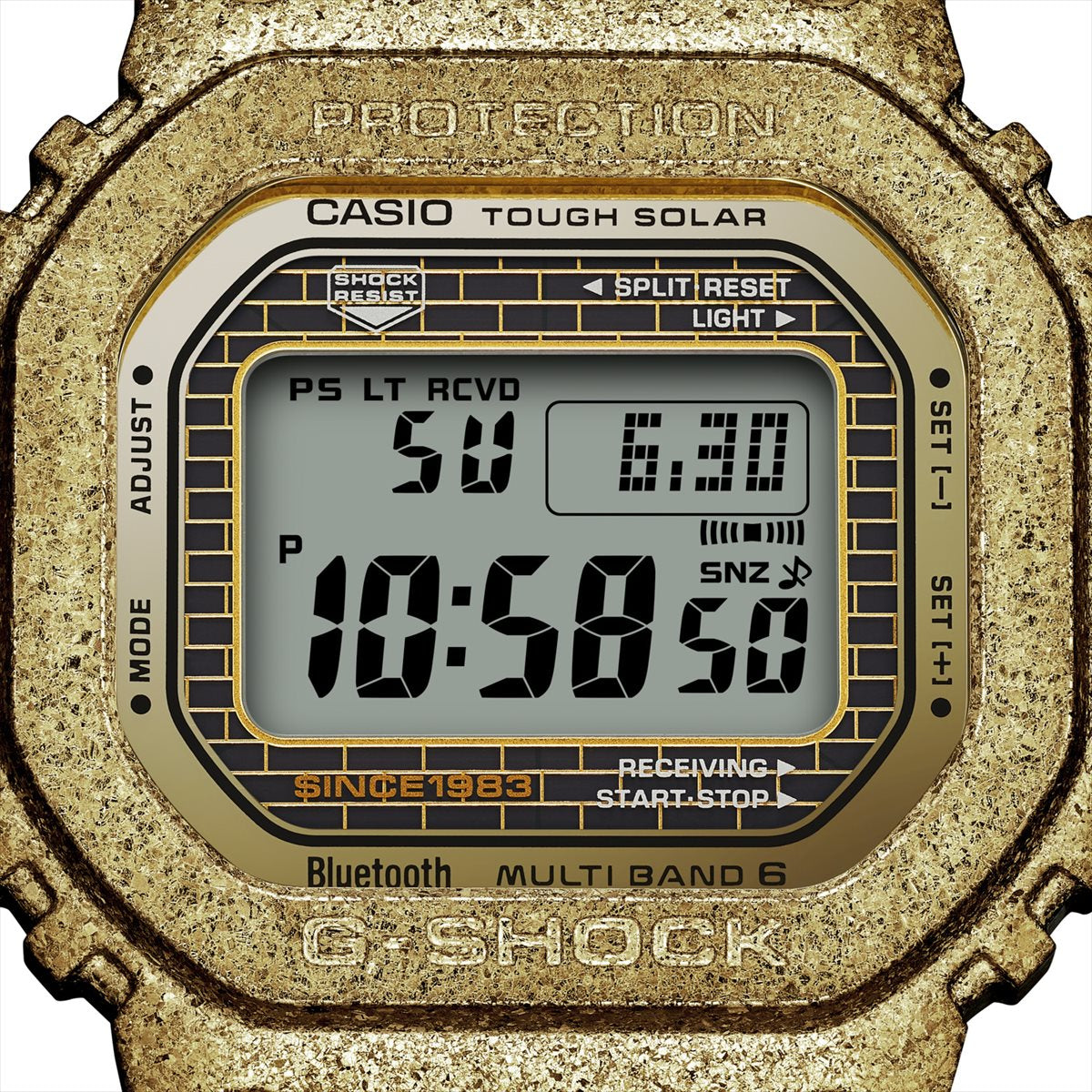 カシオ Gショック  GMW-B5000PG-9JR G-SHOCK 40周年限定 RECRYSTALLIZED フルメタル  スマートフォンリンク G-SHOCK CASIO