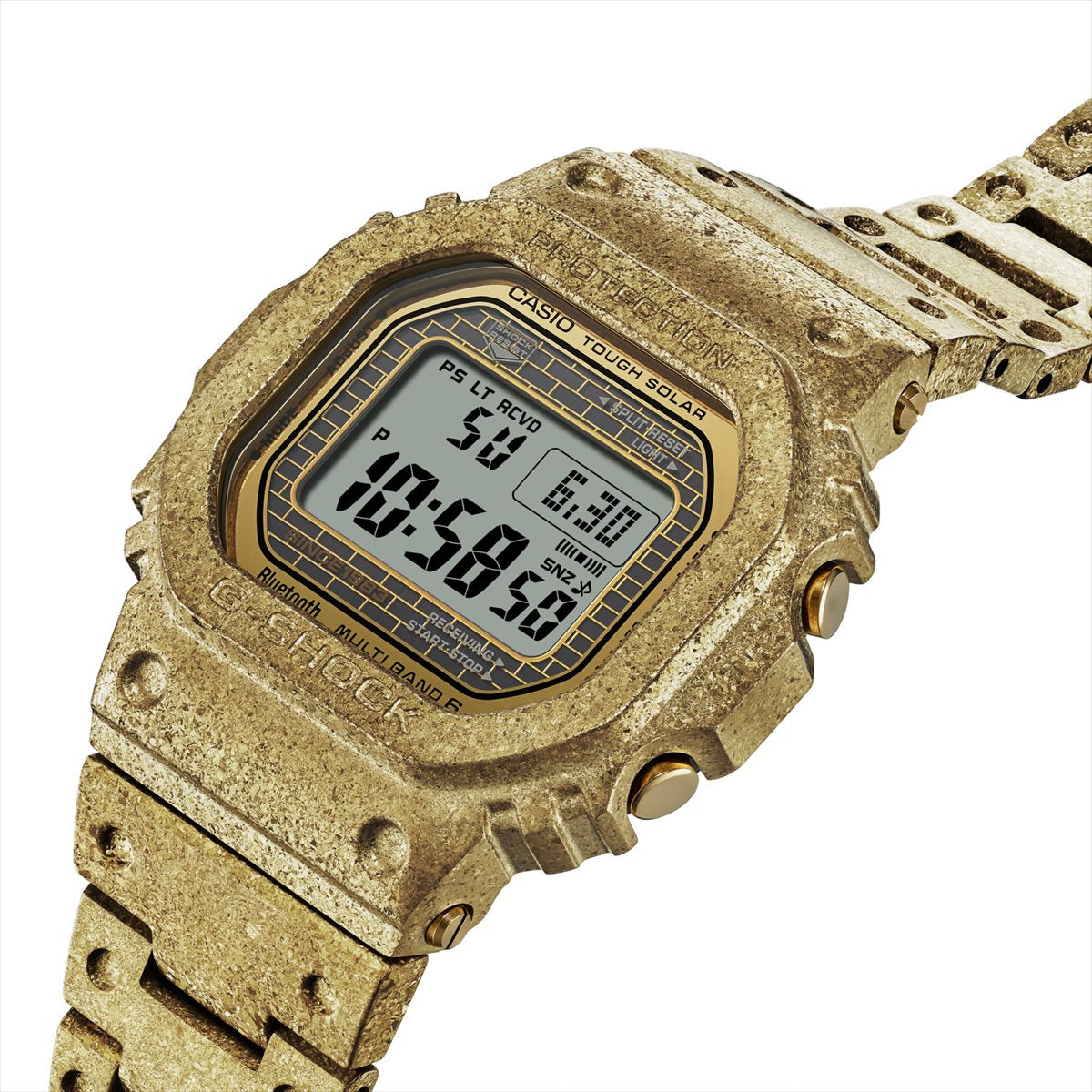 カシオ Gショック  GMW-B5000PG-9JR G-SHOCK 40周年限定 RECRYSTALLIZED フルメタル  スマートフォンリンク G-SHOCK CASIO