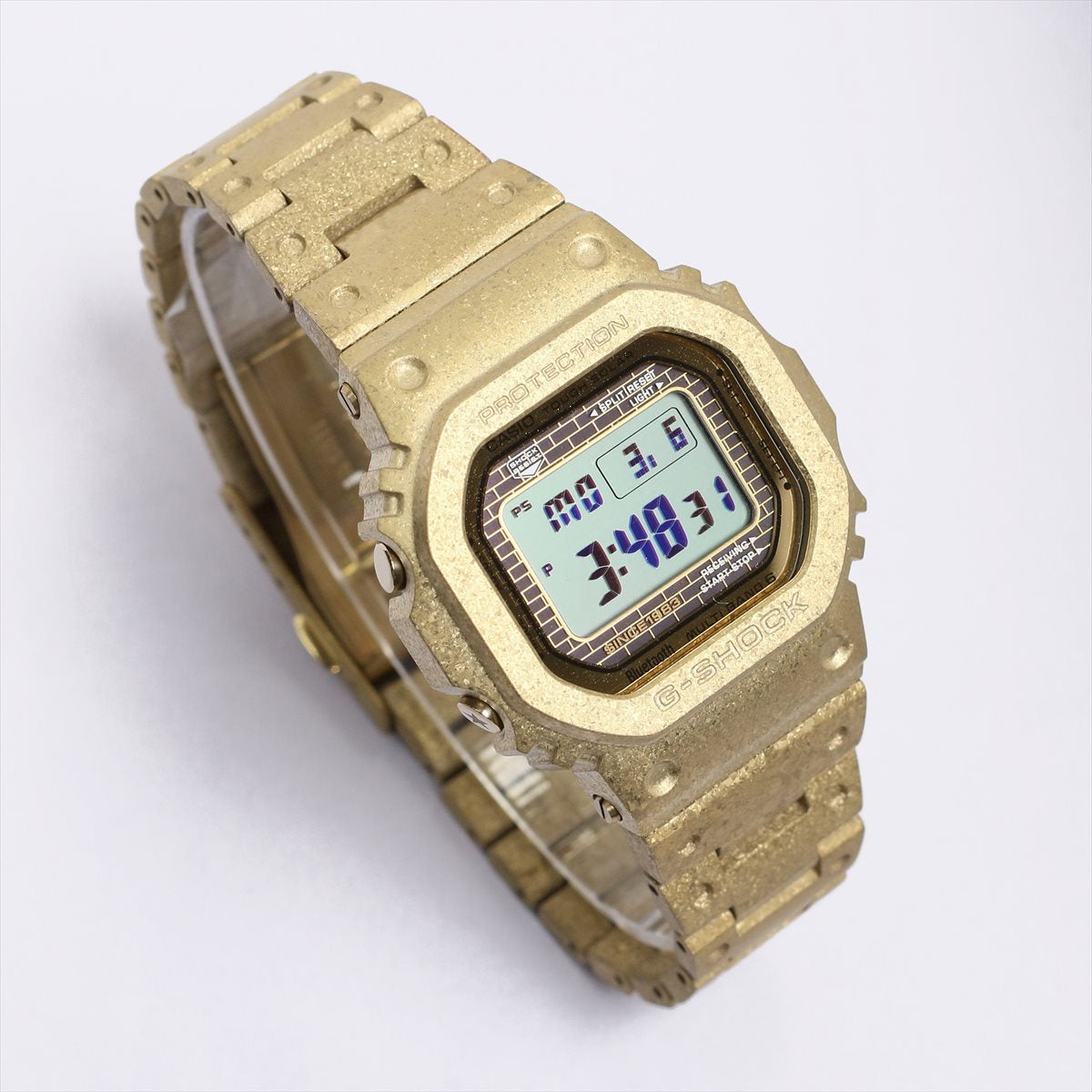 カシオ Gショック  GMW-B5000PG-9JR G-SHOCK 40周年限定 RECRYSTALLIZED フルメタル  スマートフォンリンク G-SHOCK CASIO