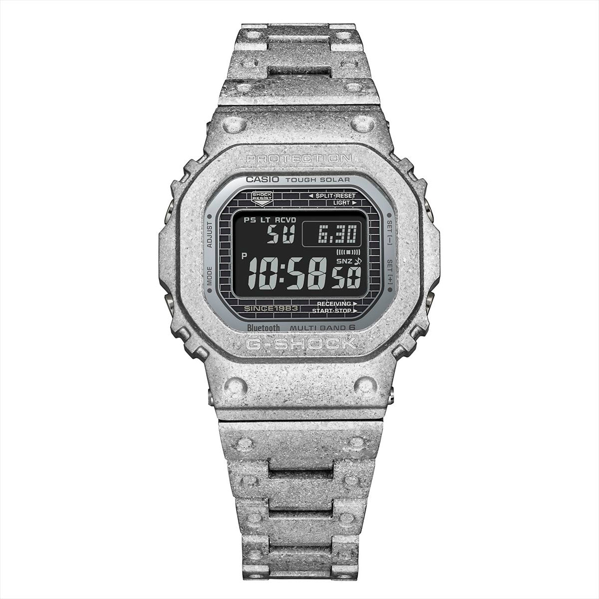 カシオ Gショック  GMW-B5000PS-1JR G-SHOCK 40周年限定 RECRYSTALLIZED フルメタル  スマートフォンリンク G-SHOCK CASIO