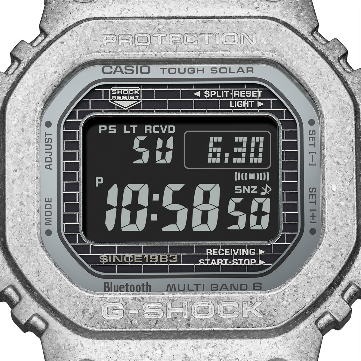 カシオ Gショック  GMW-B5000PS-1JR G-SHOCK 40周年限定 RECRYSTALLIZED フルメタル  スマートフォンリンク G-SHOCK CASIO