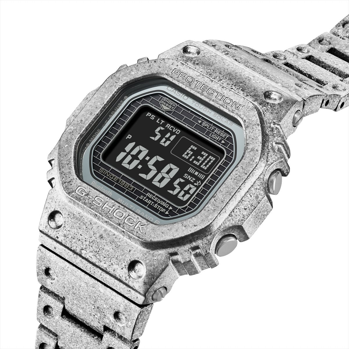 カシオ Gショック  GMW-B5000PS-1JR G-SHOCK 40周年限定 RECRYSTALLIZED フルメタル  スマートフォンリンク G-SHOCK CASIO