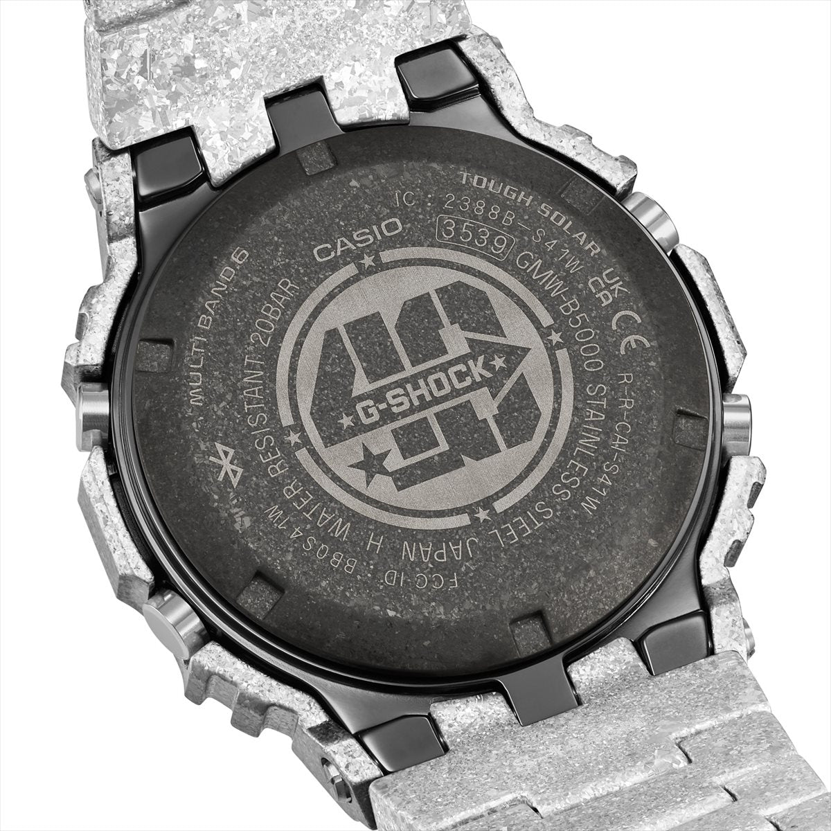 カシオ Gショック  GMW-B5000PS-1JR G-SHOCK 40周年限定 RECRYSTALLIZED フルメタル  スマートフォンリンク G-SHOCK CASIO