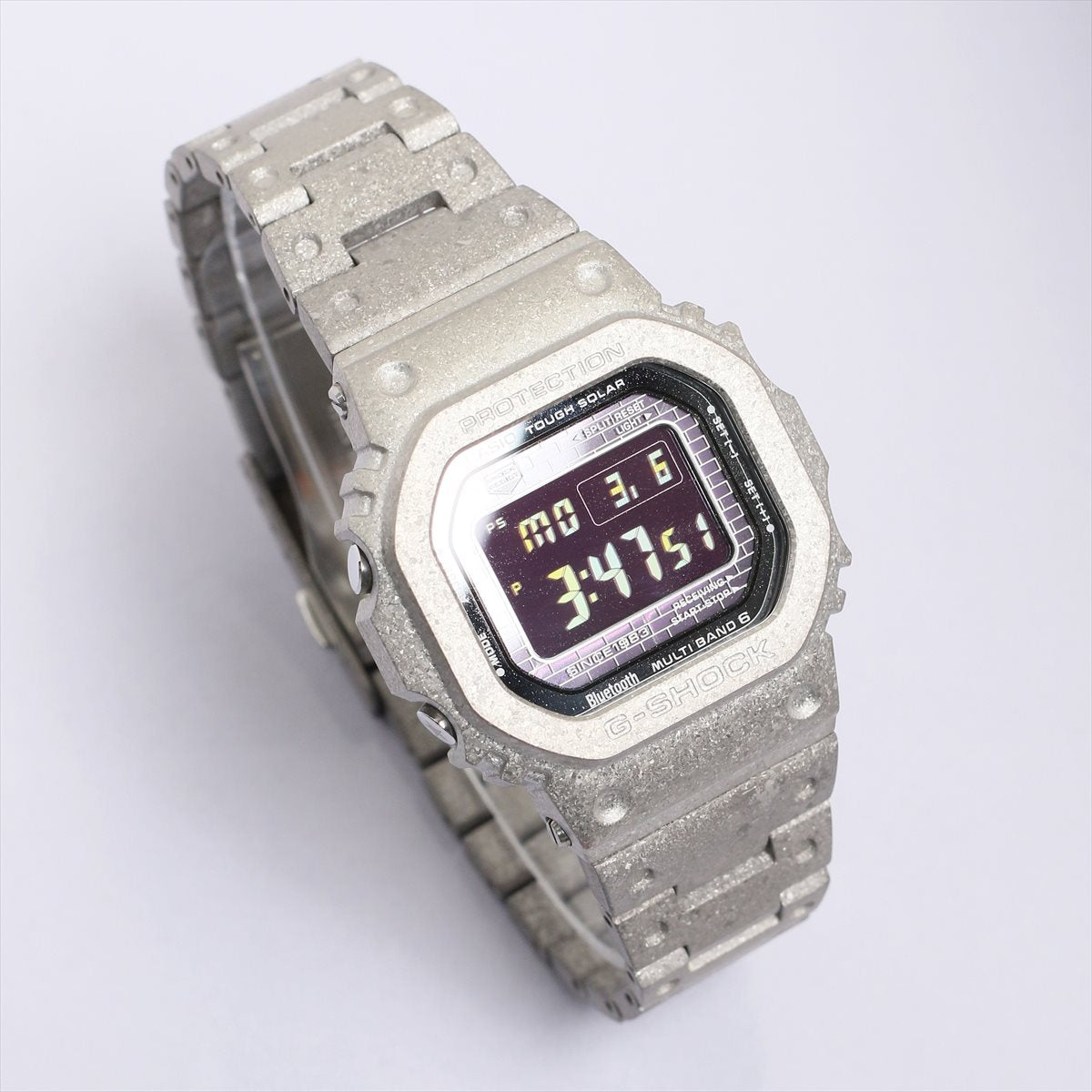 カシオ Gショック  GMW-B5000PS-1JR G-SHOCK 40周年限定 RECRYSTALLIZED フルメタル  スマートフォンリンク G-SHOCK CASIO